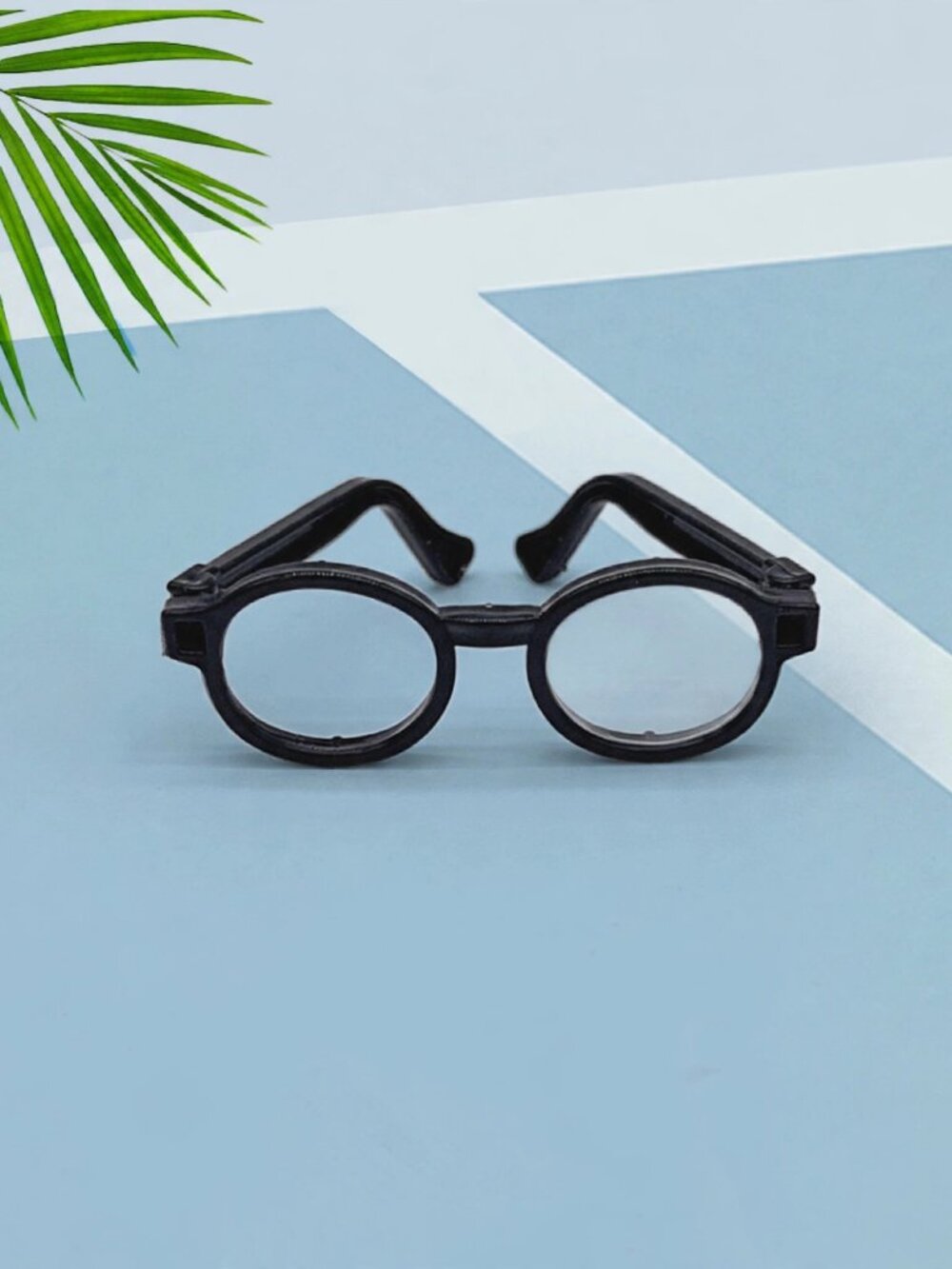 Labubu Doll Glasses – Black | Brand New